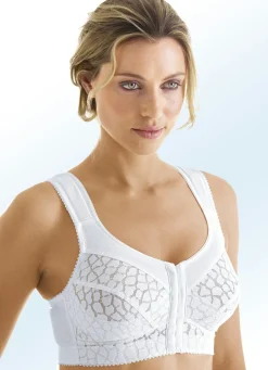 Hot BADER Miss Mary BH mit Vorderverschluss WEISS