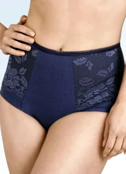 Clearance BADER Miss Mary Miederhose mit Elastikspitze MARINE