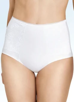 Best BADER Miss Mary Miederhose mit Elastikspitze WEISS