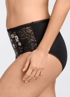 Discount MISS MARY Slip mit farbharmonischem Floraldessin SCHWARZ-BUNT