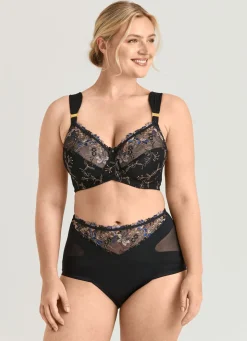 Sale MISS MARY Miederslip mit effektvoller Tüllstickereispitze SCHWARZ