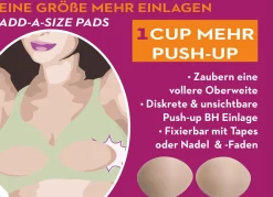 Sale MISS PERFECT Wow 2 Go-Eine-Größe-mehr-BH-Einlagen PUDER
