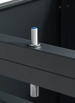 Sale BADER Mülltonnenbox „Lacina“, Türen in Holzoptik anthrazit-braun