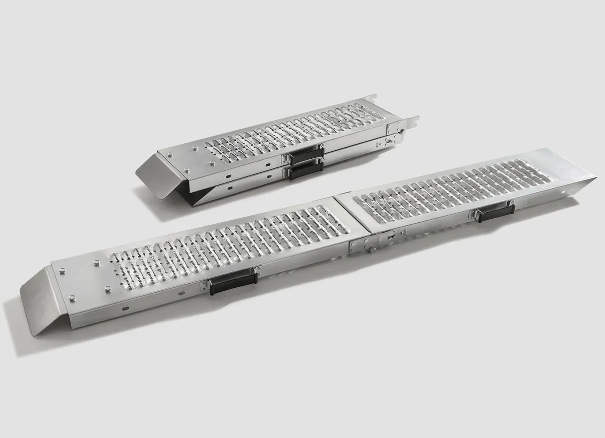 Outlet BADER Mobile Auffahrrampe SILBER