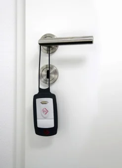 New BADER Mobiler Alarm SCHWARZ-GRAU
