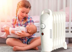 Outlet BADER Mobiler und überall einsetzbarer Öl-Radiator WEISS