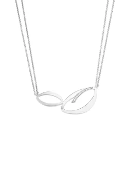 Outlet BADER Moderne Halskette mit Zirkonia