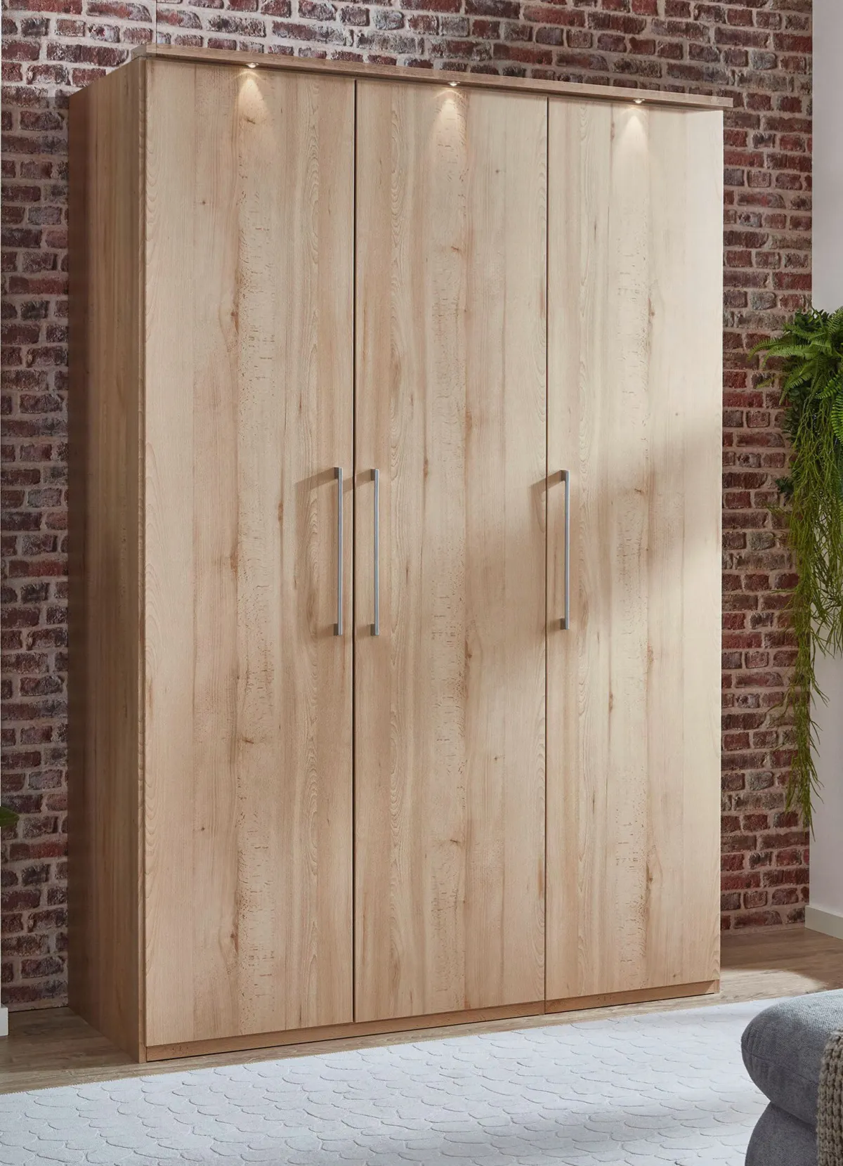 Sale BADER Moderne Kleiderschrank aus deutscher Herstellung buche livorno