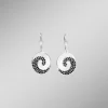 Outlet BADER Moderne Ohrringe mit Spinell