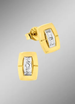 Outlet BADER Moderne Ohrstecker mit Diamanten