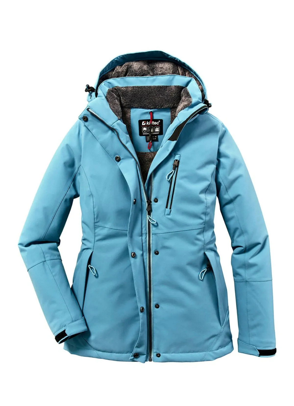 BADER Modische Damen-Funktionsjacke mit hohen Tragekomfort STURMBLAU