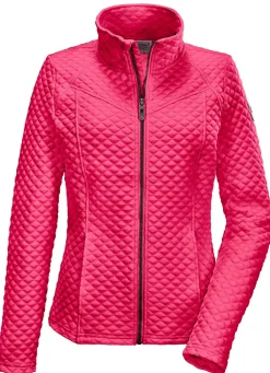 Sale KILLTEC Modische Damen-Stretch-Jacke mit Jaquard-Steppmuster ROSÉ