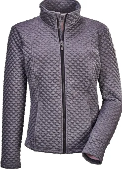 Outlet KILLTEC Modische Damen-Stretch-Jacke mit Jaquard-Steppmuster GRAFIT