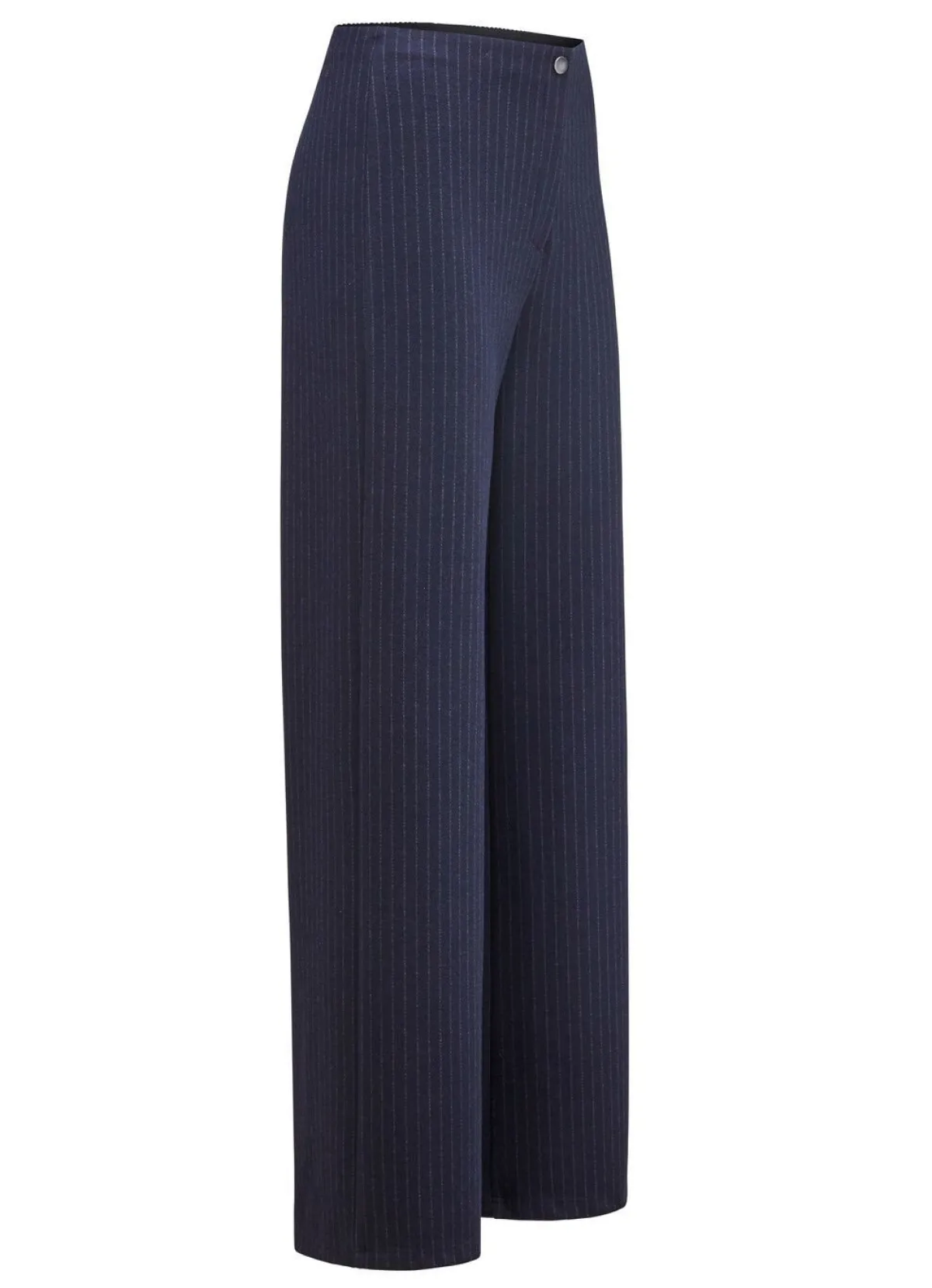 Hot KLAUS MODELLE MADE IN GERMANY Modische Hose in bequemer Weite MARINE-GRAU