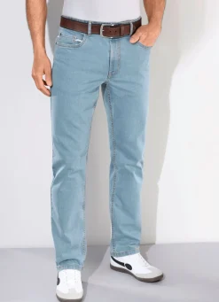 Outlet BADER Modische Jeans in 3 Farben HELLJEANS