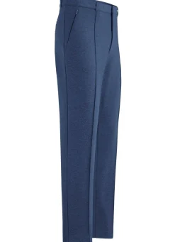 KLAUS MODELLE MADE IN GERMANY Modische "Klaus Modelle"-Hose mit Dehnbund in 4 Farben RAUCHBLAU