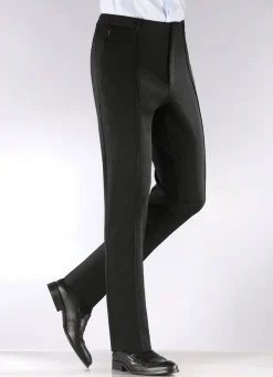 Clearance KLAUS MODELLE MADE IN GERMANY Modische "Klaus Modelle"-Hose mit Dehnbund in 4 Farben SCHWARZ