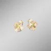 Hot BADER Modische Knoten-Clipstecker in Tricolor