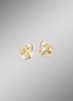 Hot BADER Modische Knoten-Clipstecker in Tricolor