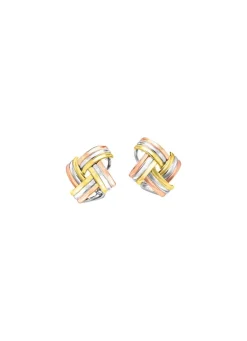 Hot BADER Modische Knoten-Clipstecker in Tricolor