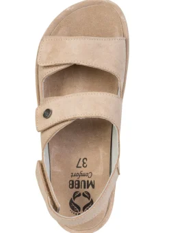 Best MUBB , bequeme Damen-alen, Weite H, mit herausnehmbarem Fußbett SAND
