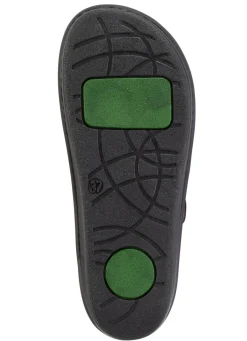 Clearance MUBB , sommerliche Damen-Clogs, Weite H, mit herausnehmbarem Fußbett SCHWARZ