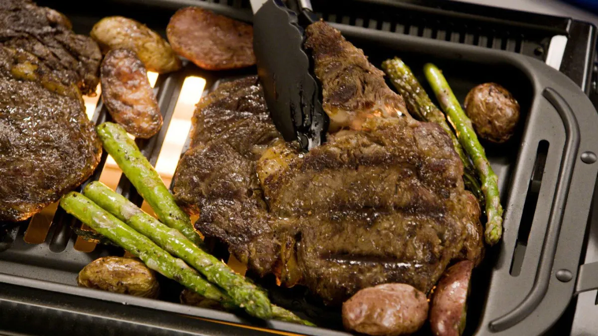 Sale LIVINGTON Multigrill von ROT