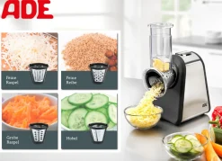 Online ADE Multireibe von zum Zerkleinern ohne vorschneiden EDELSTAHL