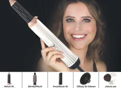 New BADER My Beauty Styler für Ihren neuen Look – wie frisch vom Friseur WEISS-ROSÉGOLD