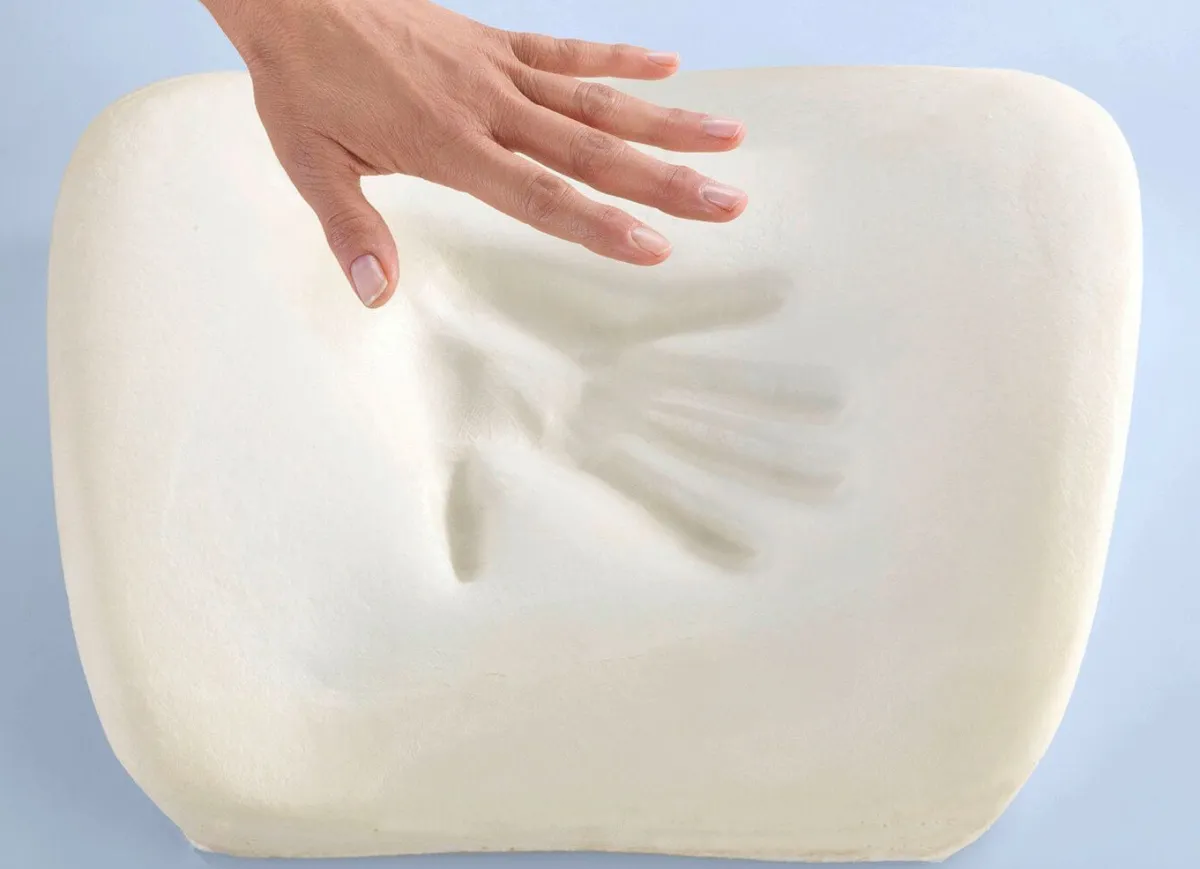 New BADER Nackenstützkissen mit Lavendelduft WEISS