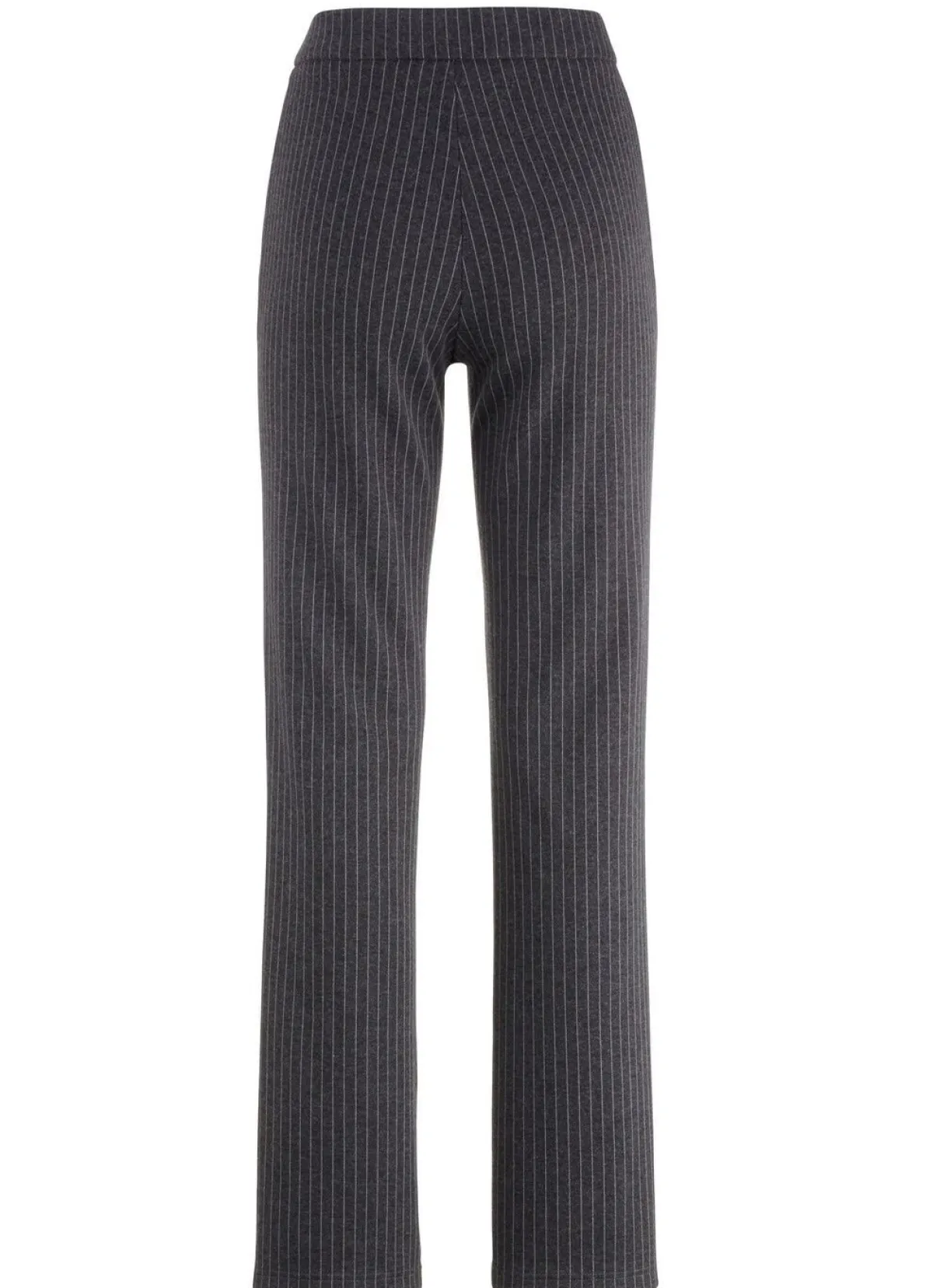 KLAUS MODELLE MADE IN GERMANY Nadelstreifenhose in modischer Weite ANTHRAZIT-HELLGRAU
