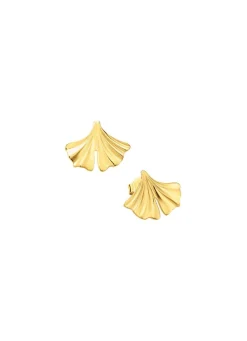 Outlet BADER Natürliche Eleganz: Ohrstecker Ginkgoblatt