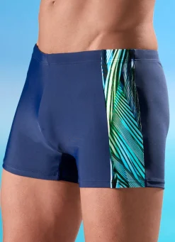 Discount NATURANA Badepants mit buntem Einsatz MARINE-BUNT