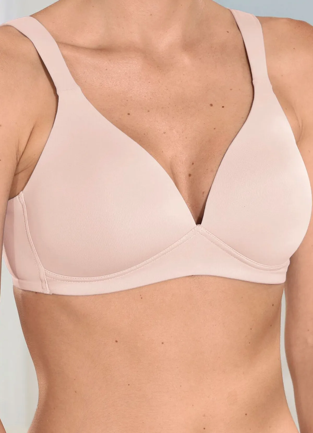 BADER Naturana BH mit weich gepolsterten Cups PUDER
