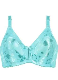 New BADER Naturana Minimizer-BH mit dezent glänzendem Floraldruck AQUA