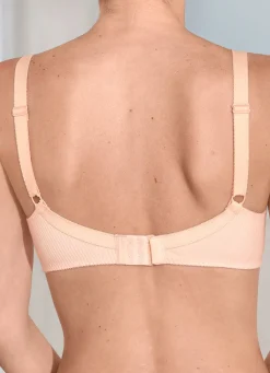 Online NATURANA Zweierpack BH mit dekorativem Spitzenband in den Cups 1X ZARTAPRICOT, 1X WEISS