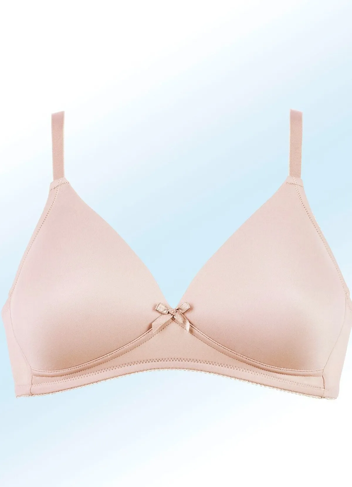 Sale BADER Naturana Zweierpack BH mit gepolsterten Cups 1X WEISS, 1X Puder