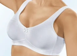 BADER Naturana Zweierpack BH mit doppelt vorgeformten Cups 1X SCHWARZ, 1X WEISS