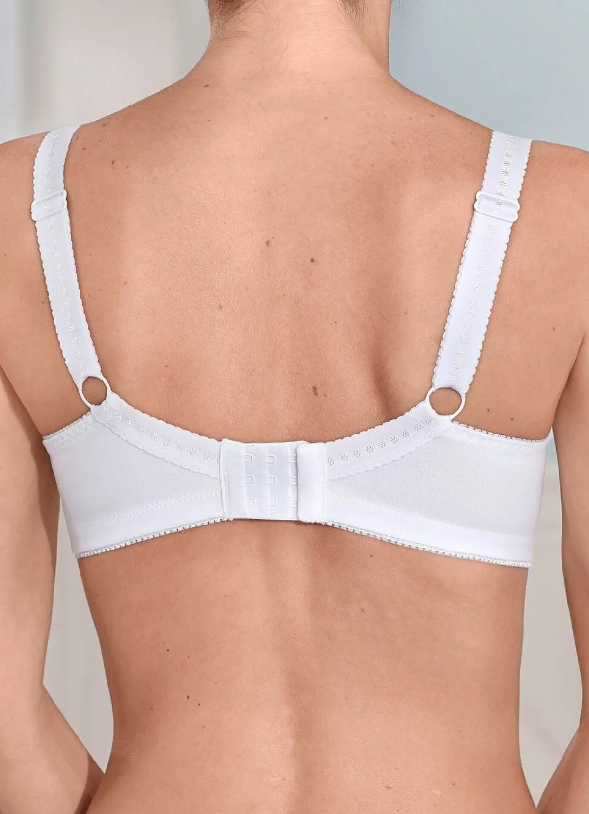 Clearance NATURANA Zweierpack BH mit Baumwolle WEISS