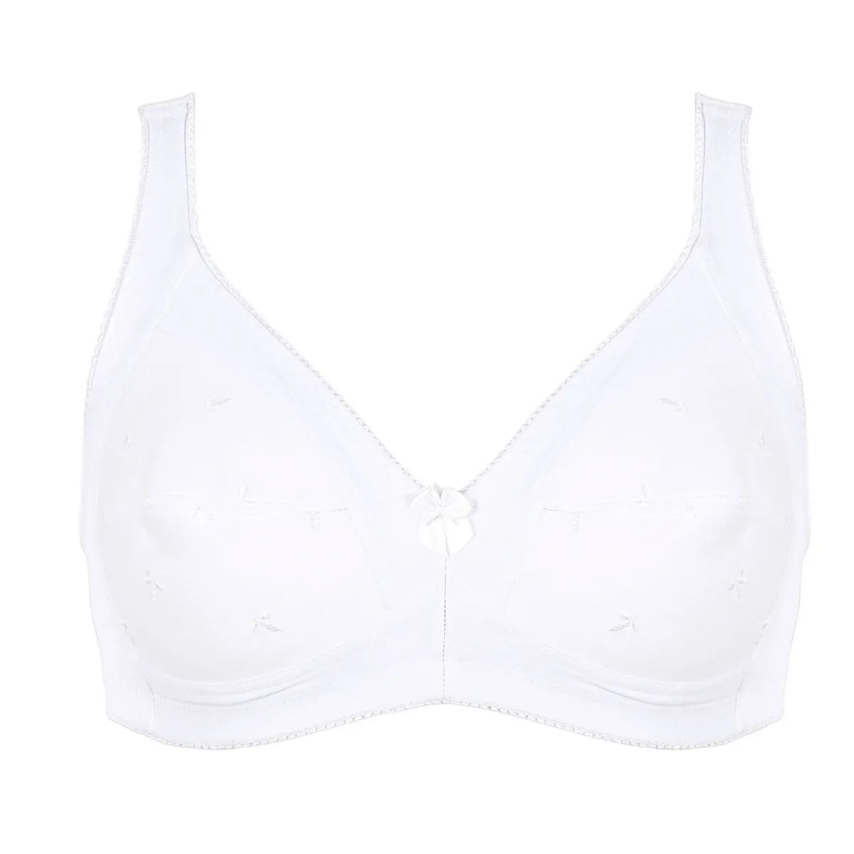 Clearance NATURANA Zweierpack BH mit Baumwolle WEISS
