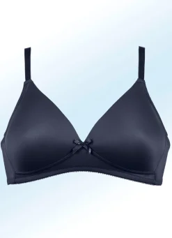 Discount BADER Naturana Zweierpack BH mit gepolsterten Cups 1X MARINE, 1X WEISS