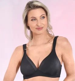 Discount NATURANA BH mit berstärktem Rückteil SCHWARZ