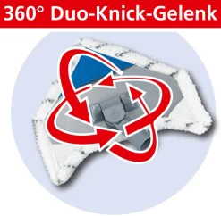 BADER Nie mehr bücken mit dem Multiflex-Wischer-Set WEISS
