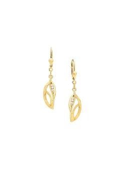 BADER Ohrringe aus Gold mit Zirkonia