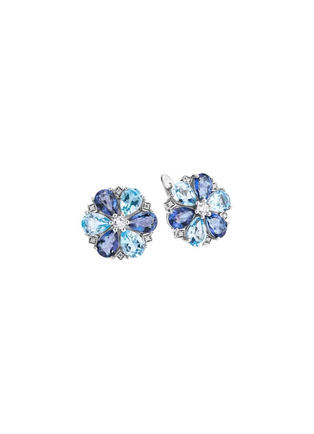 Clearance BADER Ohrringe im Blumendesign