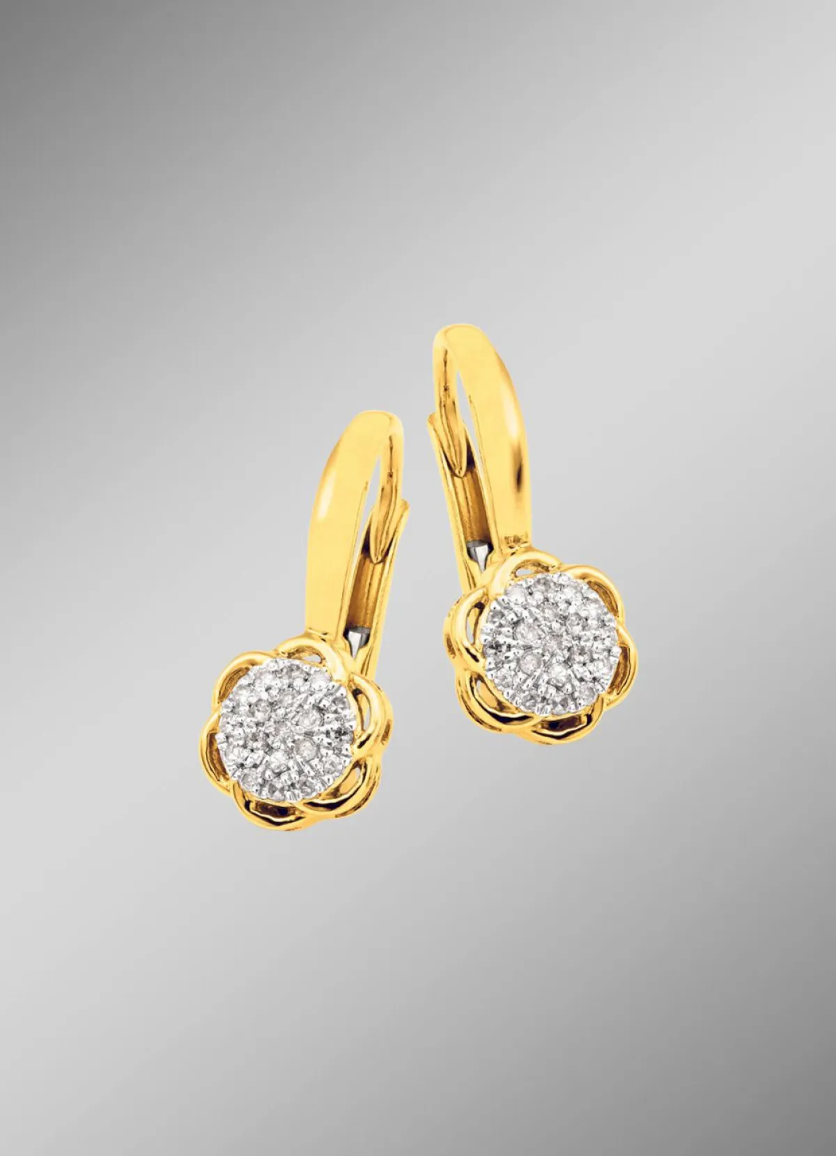 Best BADER Ohrringe mit Diamanten