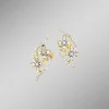 Discount BADER Ohrstecker im Blumen-Design, 20 Brillanten, 44 Diamanten