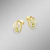 Discount BADER Ohrstecker mit Brillanten und Peridot