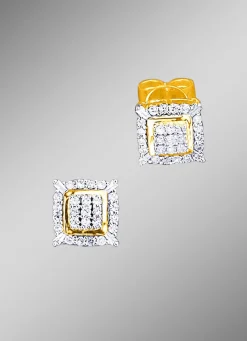 Outlet BADER Ohrstecker mit Diamanten