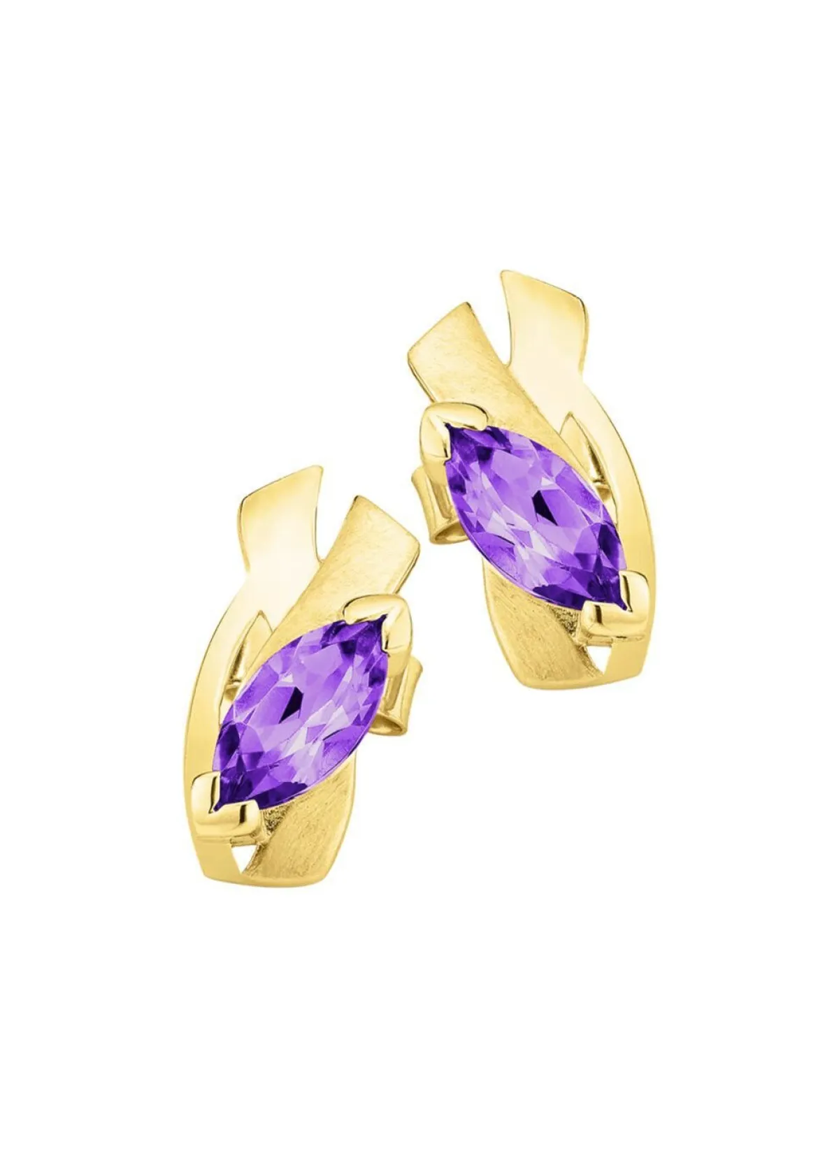 Sale BADER Ohrstecker mit echt Amethyst